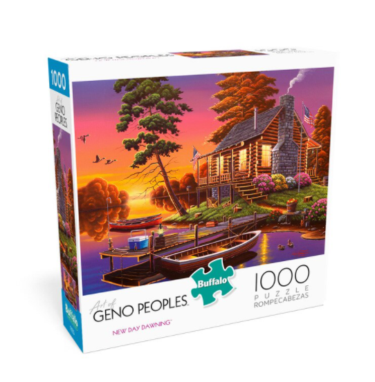 新品Buffalo Games - Geno Peoples - New Day Dawning - 1000 Piece