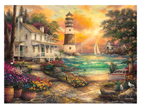 Cottage au bord de la mer, Chuck Pinson