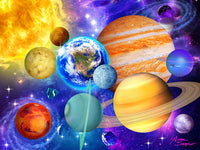 Système solor, briller dans l'obscurité