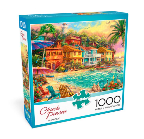 Island Time by Chuck Pinson, Buffalo Games, 300 pieces : r/Jigsawpuzzles