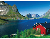 Village de pêcheurs de Ravensburger Norweigan
