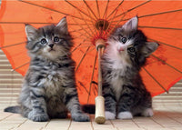 Ravensburger Kitties Under the Umbrella