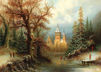 Romantic Winter Landscape