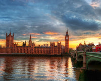 Sunset on the River Thames, HDR
