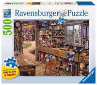 Le hangar de papa Ravensburger, Michael Herring (500 grands)