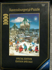 Ravensburger Magie hivernale / château Frontenac Québec, édition limitée