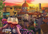 Terrasse à vin confortable des Ravensburger (500 grandes)
