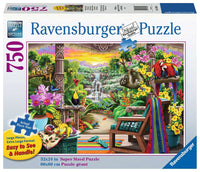 Retraite tropicale de Ravensburger (750 grandes)
