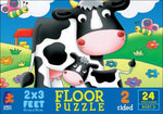 Life on the Farm - Puzzle de sol à 2 faces