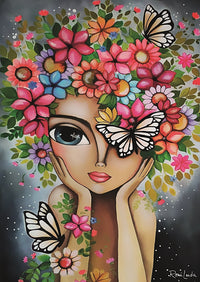 Lady With Flowers - Romi Lerda Special Edition (1000pcs)