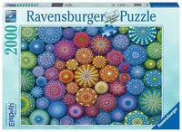 Ravensburger rayonnant des mandalas arc-en-ciel, Elspeth McLean (2000pcs)