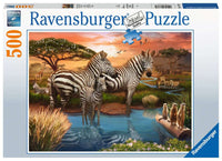Ravensburger Zebras à Waterhole (500pcs)