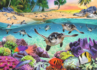 Race Ravensburger des bébés tortues de mer (500pcs)