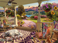 Ravensburger Vues du porche confortable (750 grandes)
