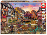 Bicycles On The Bridge (Colmar, France) (3000 pcs)