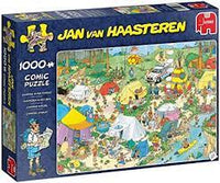 Camping dans la nature forestière / camping, JVH (1000pcs)