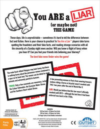 Tu es un menteur