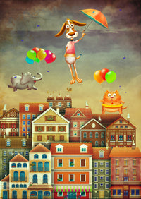 Au-dessus de la ville (1000pcs)