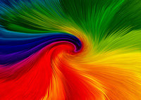 Rotation arc-en-ciel (1000pcs)