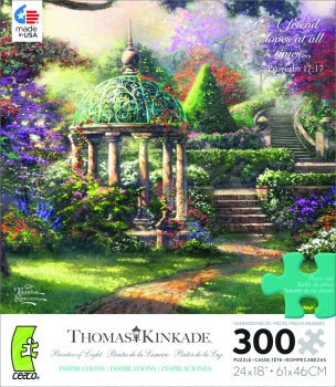 Buy Gazebo of prayer, thomas kinkade Puzzle | Jigsaw Jungle