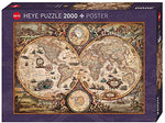 Map Art - Vintage World, Rajko Zigic (2000pcs)