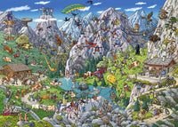 Alpine Fun, Tanck (Triangular Box) (1000pcs)