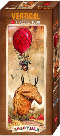 Zozoville: Ballon rouge, Mateo Dineen (panorama vertical)