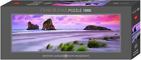 Wharariki Beach - Panorama, Alexander von Humboldt (1000pcs)