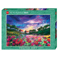 Art feutré - Coppies au coucher du soleil, Moy Mackay (1000pcs)