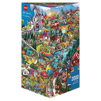 Go Camping, Berman (Triangular box) (2000pcs)