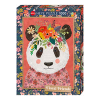 Amis floraux - Panda câlin (1000pcs)
