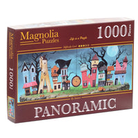 Ville d'Halloween (1000pcs) (panoramique)