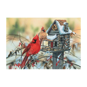 Cardinals Rustic Retreat