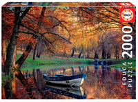 Bateau sur le lac (2000pcs)