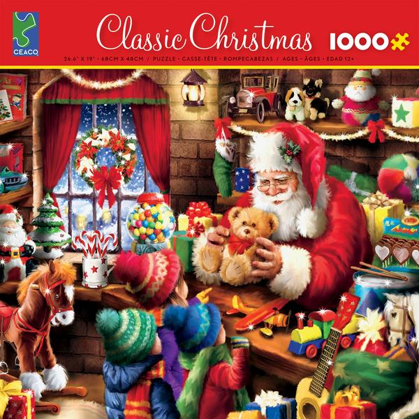 Puzzle 1000 pièces François Ruyer : Le Père Noël