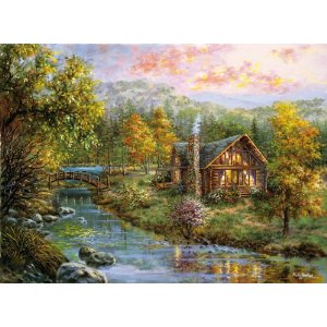 Peaceful Grove, 4000 Piece Jigsaw Puzzle Made by Clementoni, Clem