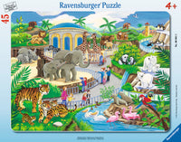 Visite de Ravensburger au zoo (puzzle du plateau)