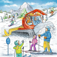 Ravensburger allons skier (sur les pistes de ski)