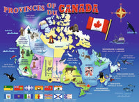 Carte Ravensburger du Canada (100 xxlpcs)