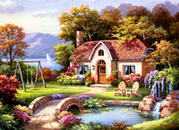 Stone Bridge Cottage, Sung Kim  (1500pcs)