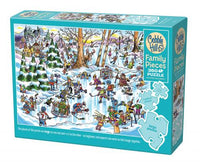 Ville de hockey (puzzle de la famille)