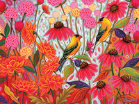 Springtime Goldfinches, Peggy Davis (275pcs)