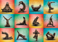 Sloth Yoga (1000pcs)