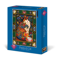 Chat peint (1000 pc)