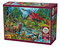 Cabine à toit rouge (2000pcs)
