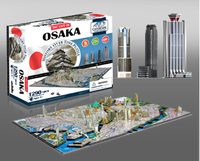 4D Cityscape Osaka, Japan Time Puzzle