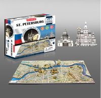4D Cityscape St. Petersburg, Time Puzzle