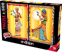 African Ladies (2x500pcs)