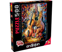Guitare et violon, Leonid Afremov (500pcs)
