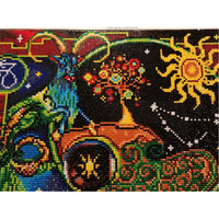 Capricorne / Capricorne, peinture de diamant